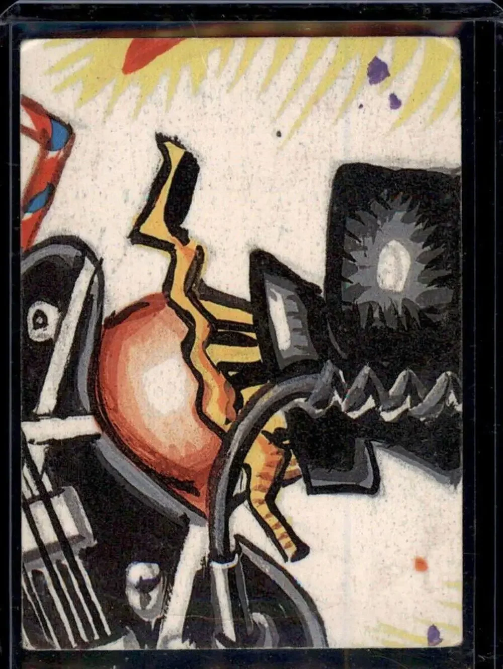 Garbage Pail Kids - Bad Breath Seth Trading Card #70a